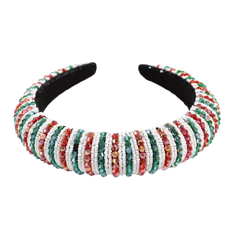 Christmas Stripe Headband, headband