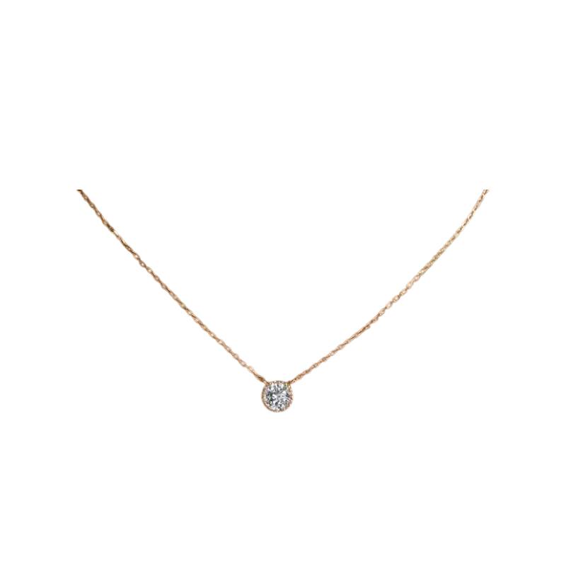 Dainty crystal necklace, necklace