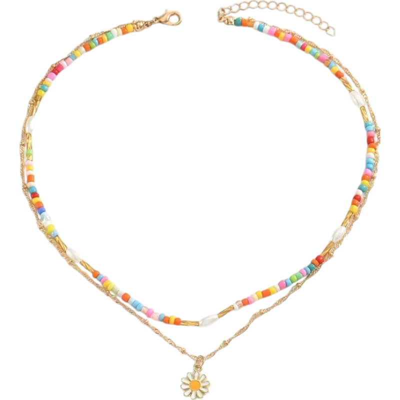 Flower power necklace, necklace