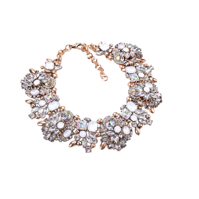 Antoniette rhinestone choker, necklace