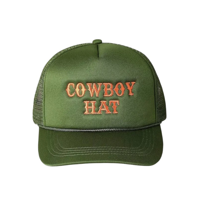 Cowboy Hat Ball Cap, hat