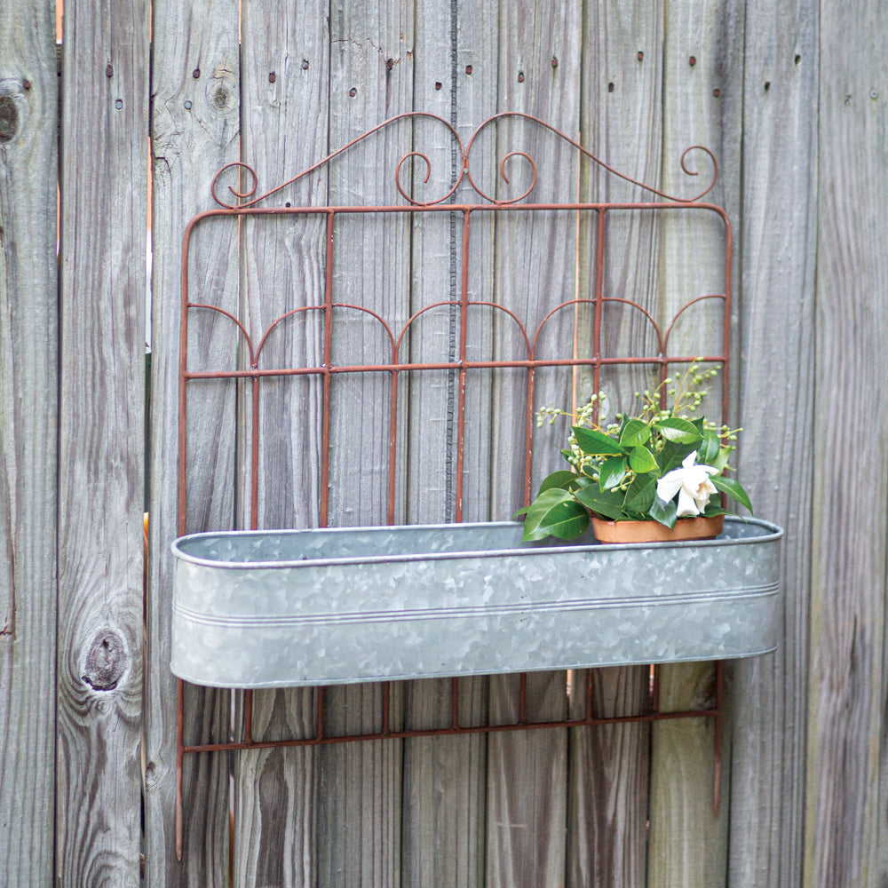 Garden Fence Planter, seed packet front