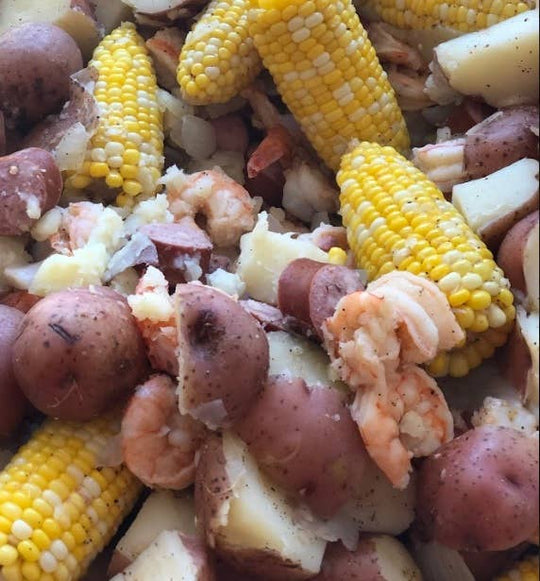 Outer Banks Sassy Seafood Boil