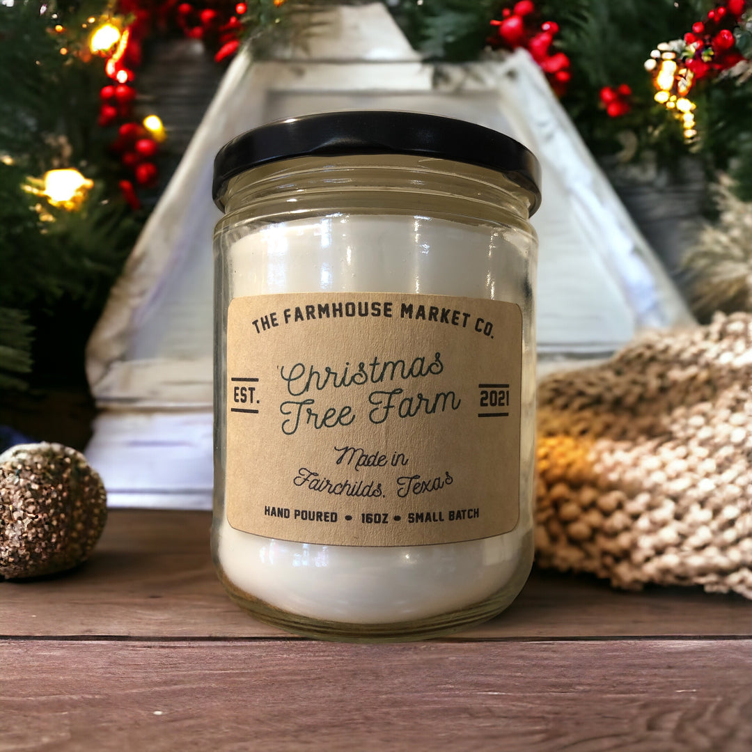 Christmas Tree Farm candle, scented candle