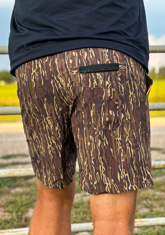 Embry Ranch All Day Brown Camo Shorts, alternate view