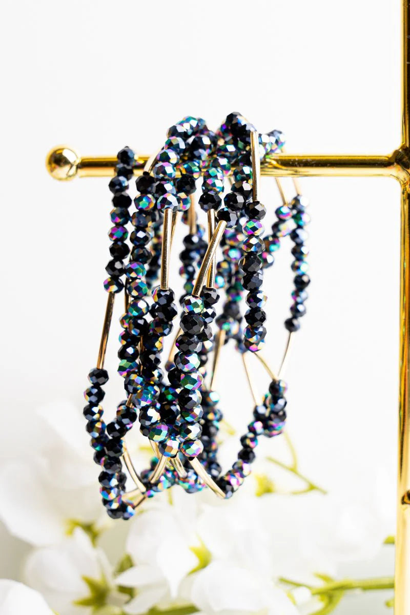 Black and Gold Bracelet Set, bracelet