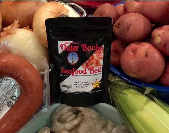 Outer Banks Sassy Seafood Boil