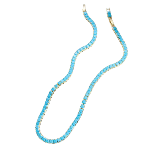 Baby blue Necklace