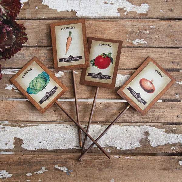 garden seed markers Vegetable Plant Markers