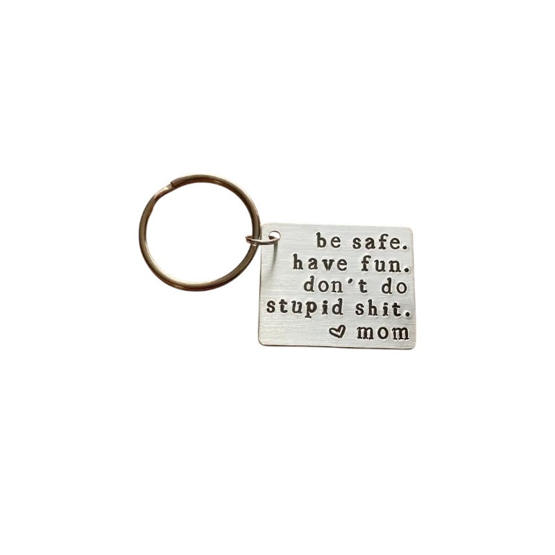 Love, mom keychain