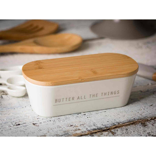 Butter All the Things Butter Dish with Lid