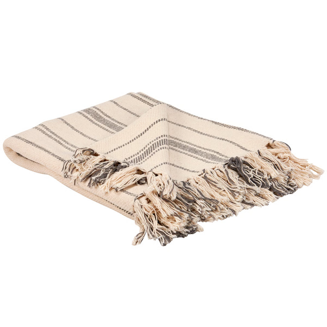 Striped Throw Blanket