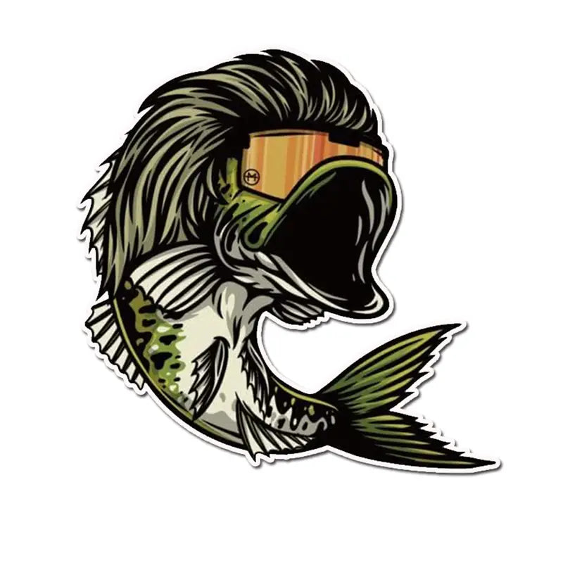 Mullet Fish Sticker