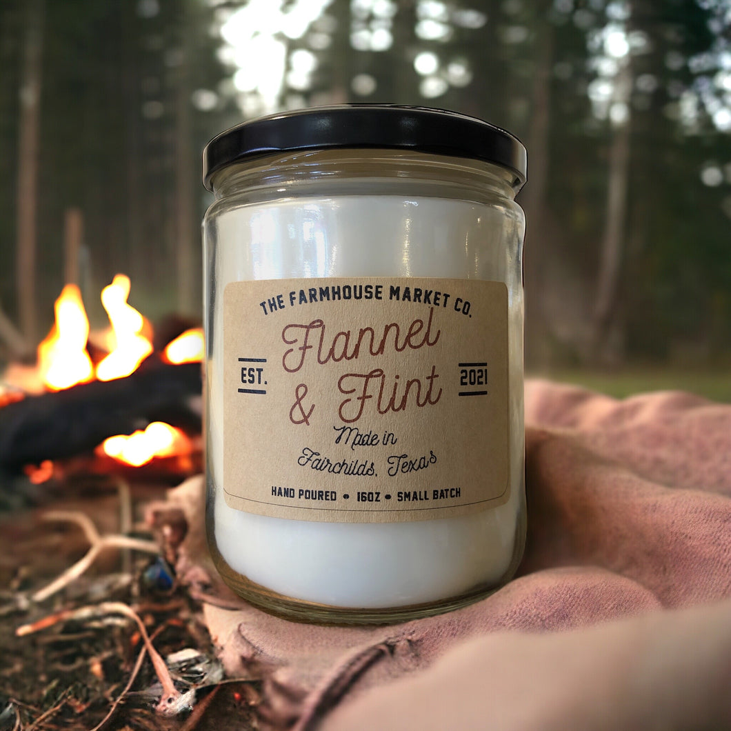 Flannel and Flint candle