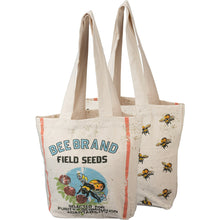 Load image into Gallery viewer, Bee Brands Field Seeds Tote Bag
