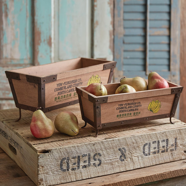 Tabletop Banana Box