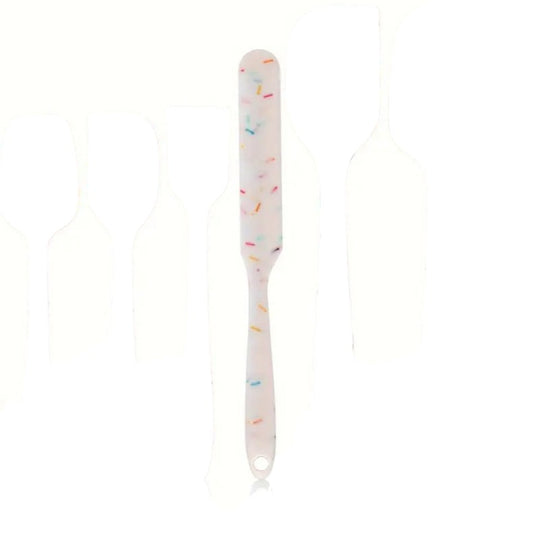 Silicone sprinkle spatulas