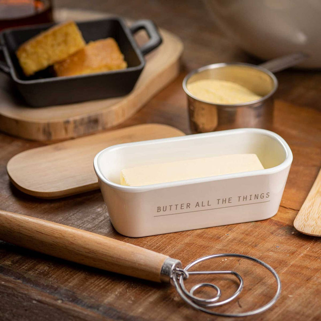 Butter All the Things Butter Dish with Lid