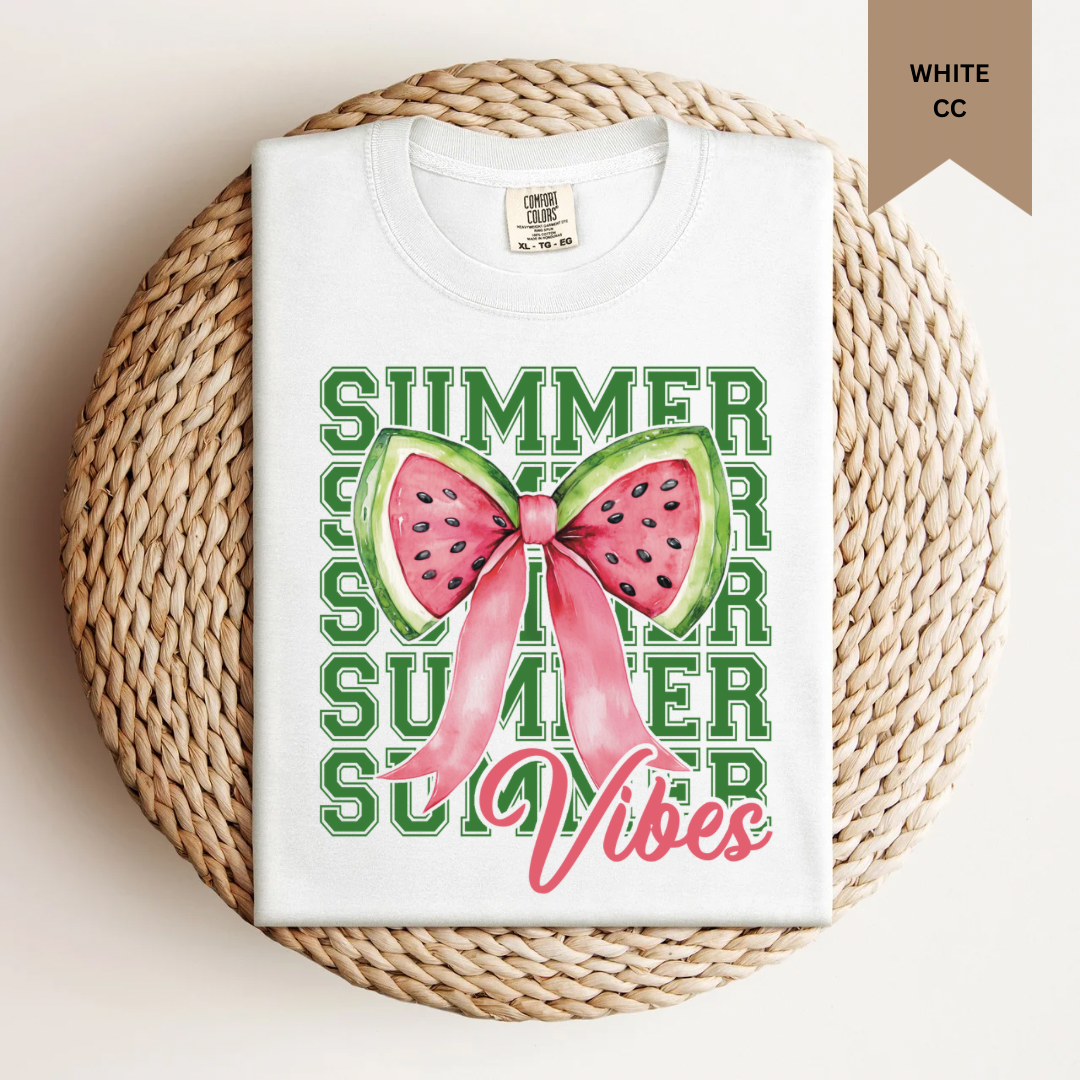Summer Vibes Watermelon Tee.
