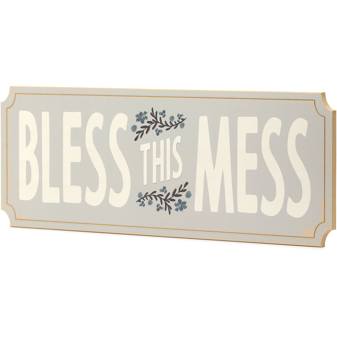 Bless This Mess Wall Sign