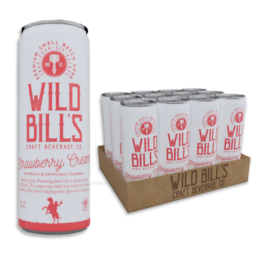 Wild Bill's Strawberry Cream Soda