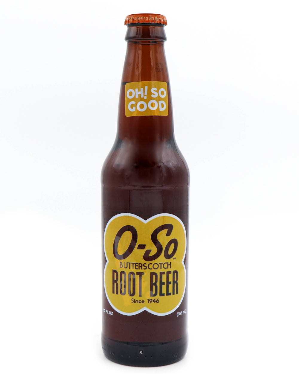 O-So Butterscotch Root Beer Soda