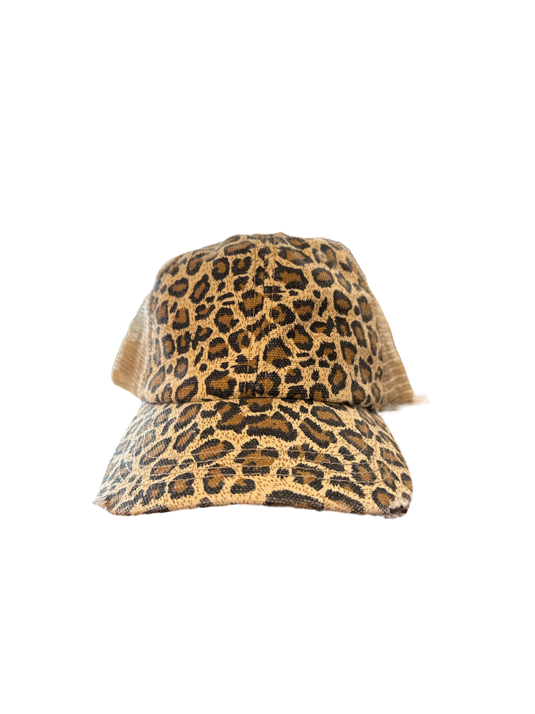 Leopard baseball cap, hat