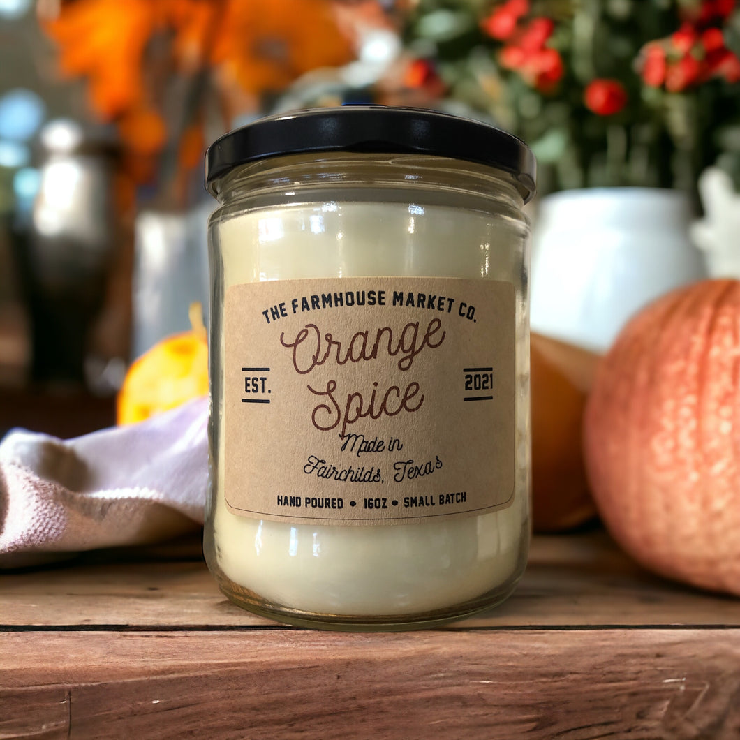 Orange Spice candle