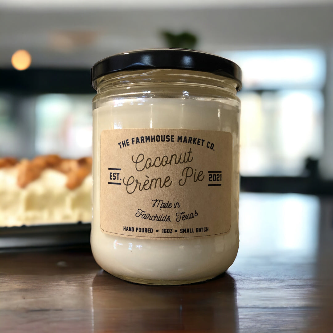 Coconut Creme Pie candle