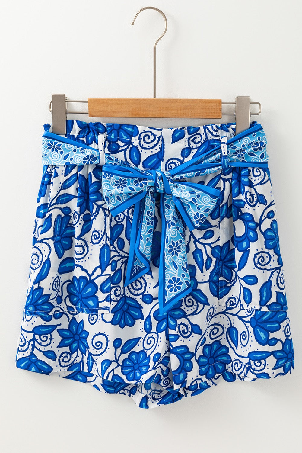 Blue Floral Shorts LT