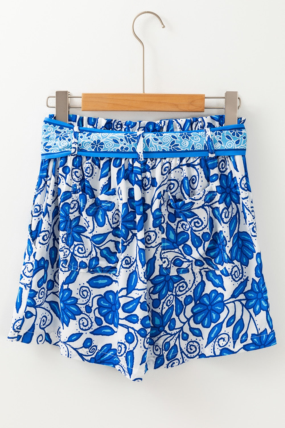 Blue Floral Shorts LT