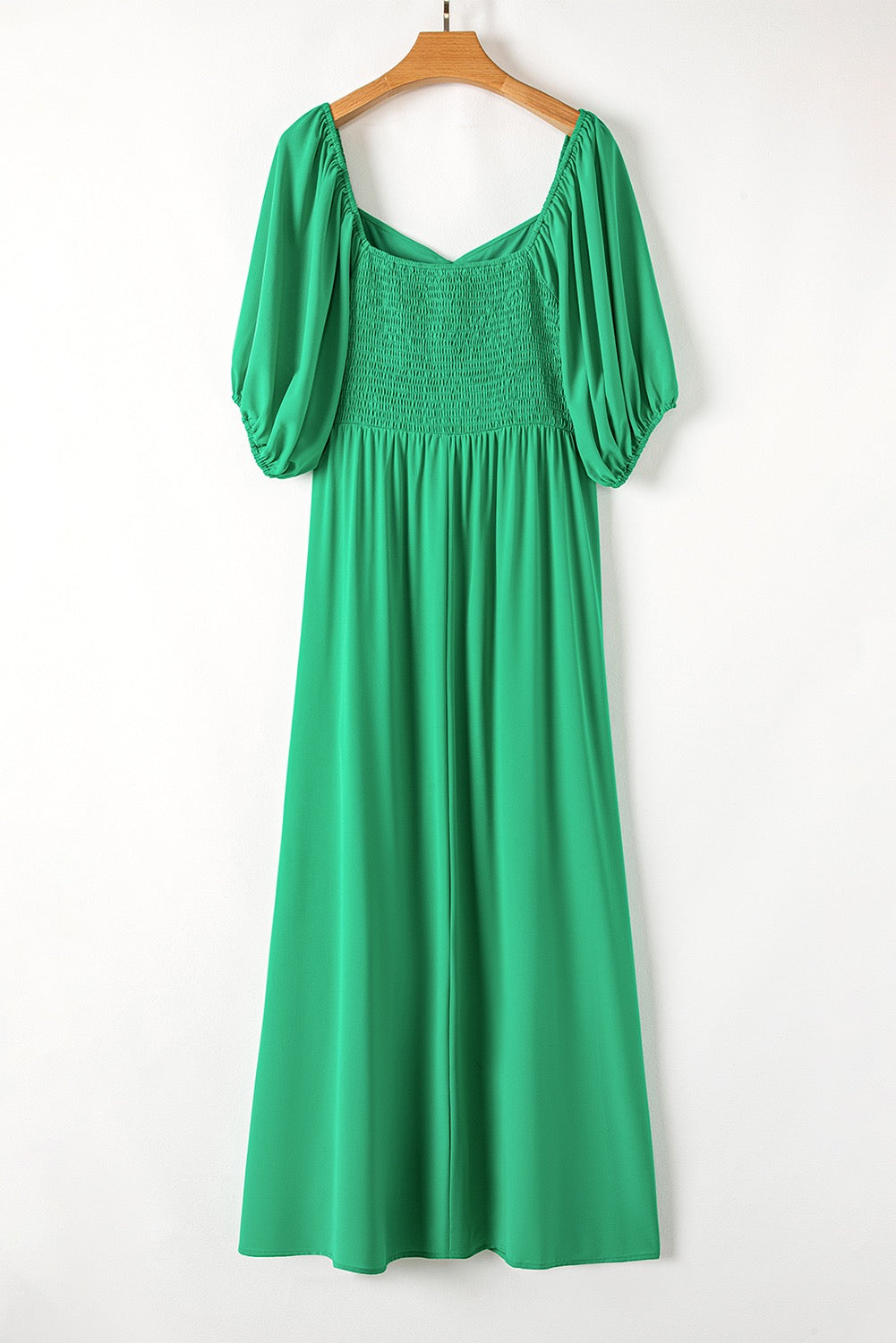 Green Plus Size Long Dress LT