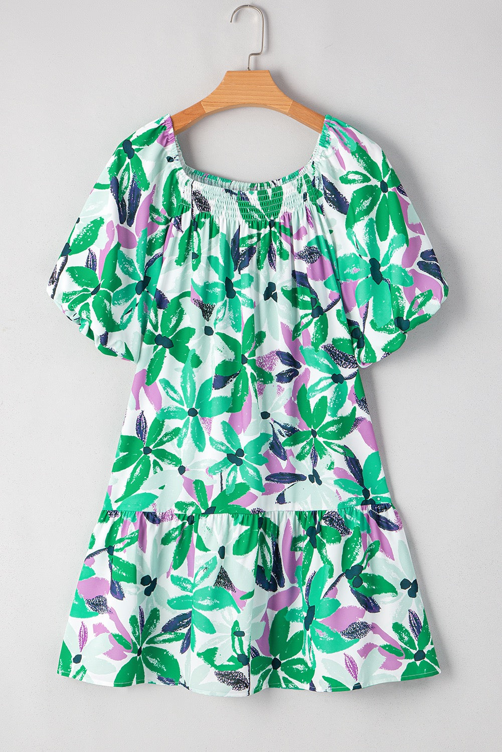 Green Floral Dress LT
