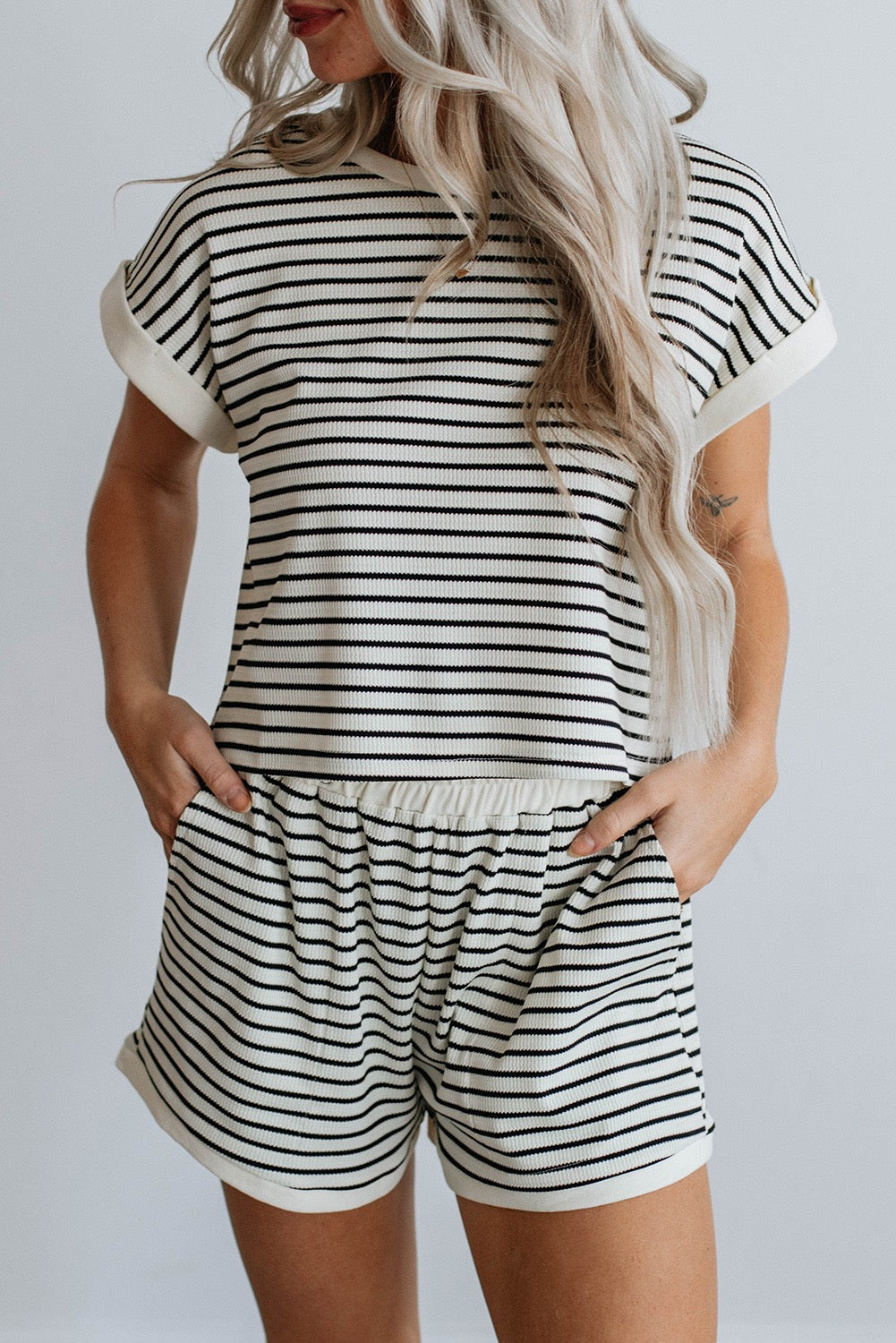 White Stripe Set LT