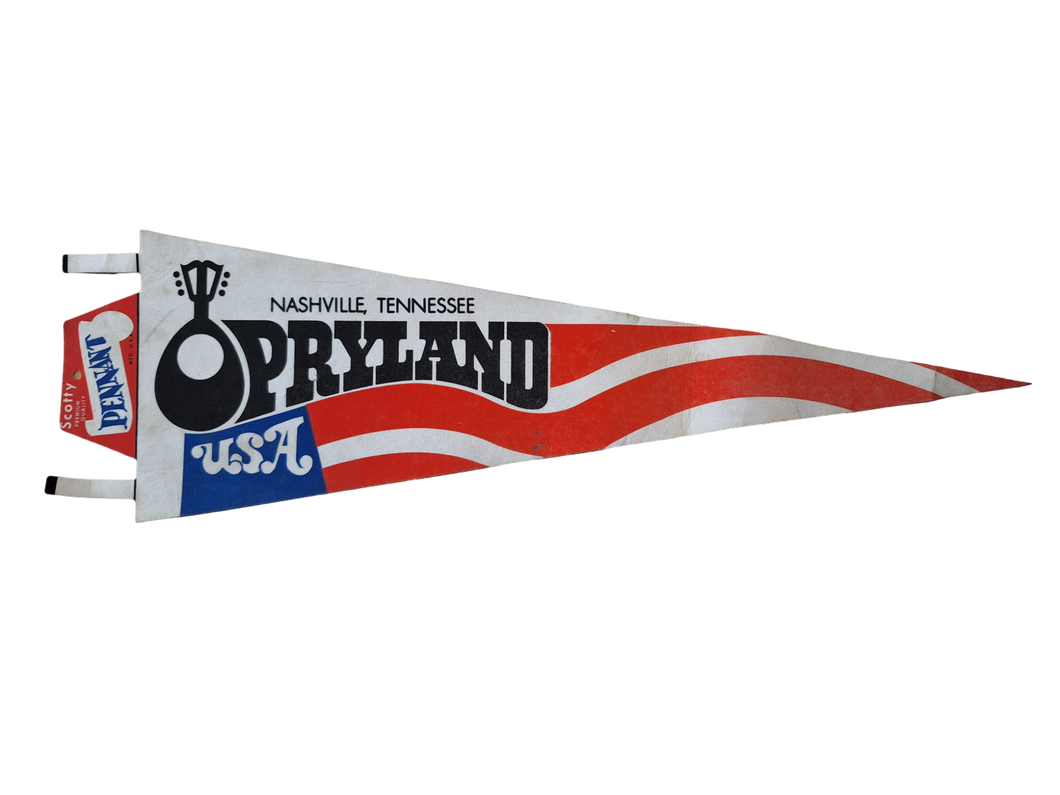 Vintage Opryland Pennant