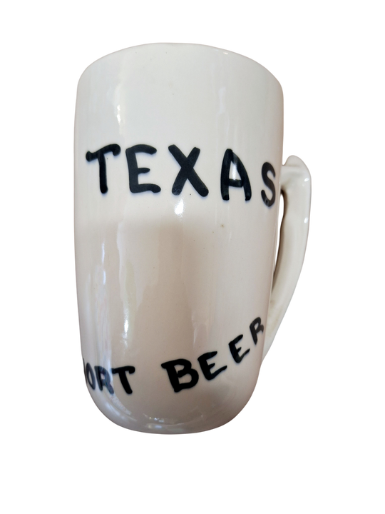 Texas short beer mug