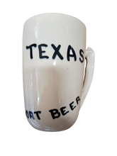 Load image into Gallery viewer, Texas short beer mug
