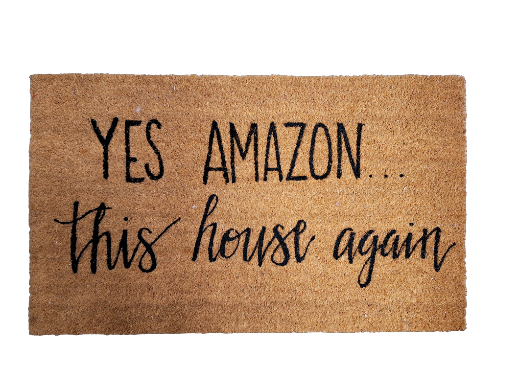 Yes Amazon doormat