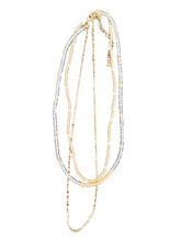 Load image into Gallery viewer, Layered Goldtone Necklace
