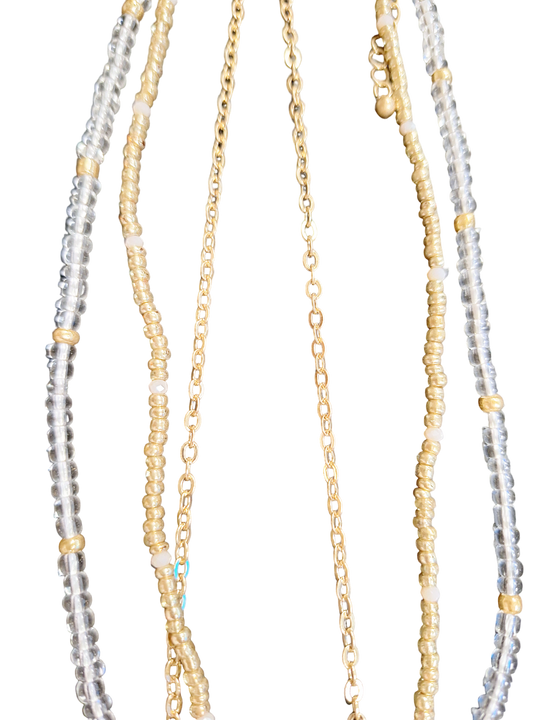 Layered Goldtone Necklace