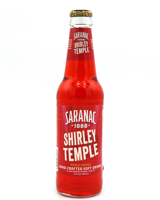 Saranac Shirley Temple Soda