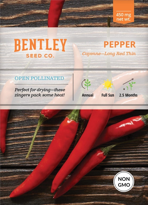 Pepper-Long Red Cayenne (Hot)