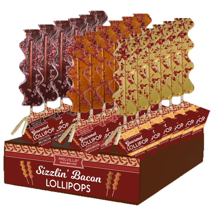 Bacon lollipops