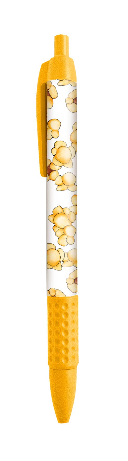 Popcorn scented pompom pen