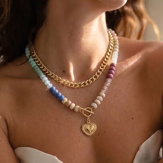 Boho Heart Necklace