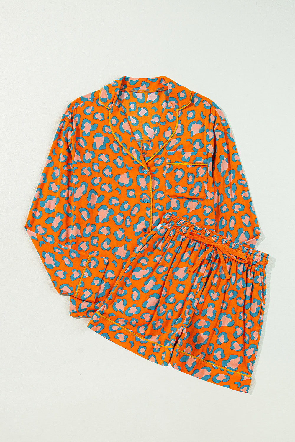 Orange Leopard Lounge Set LT
