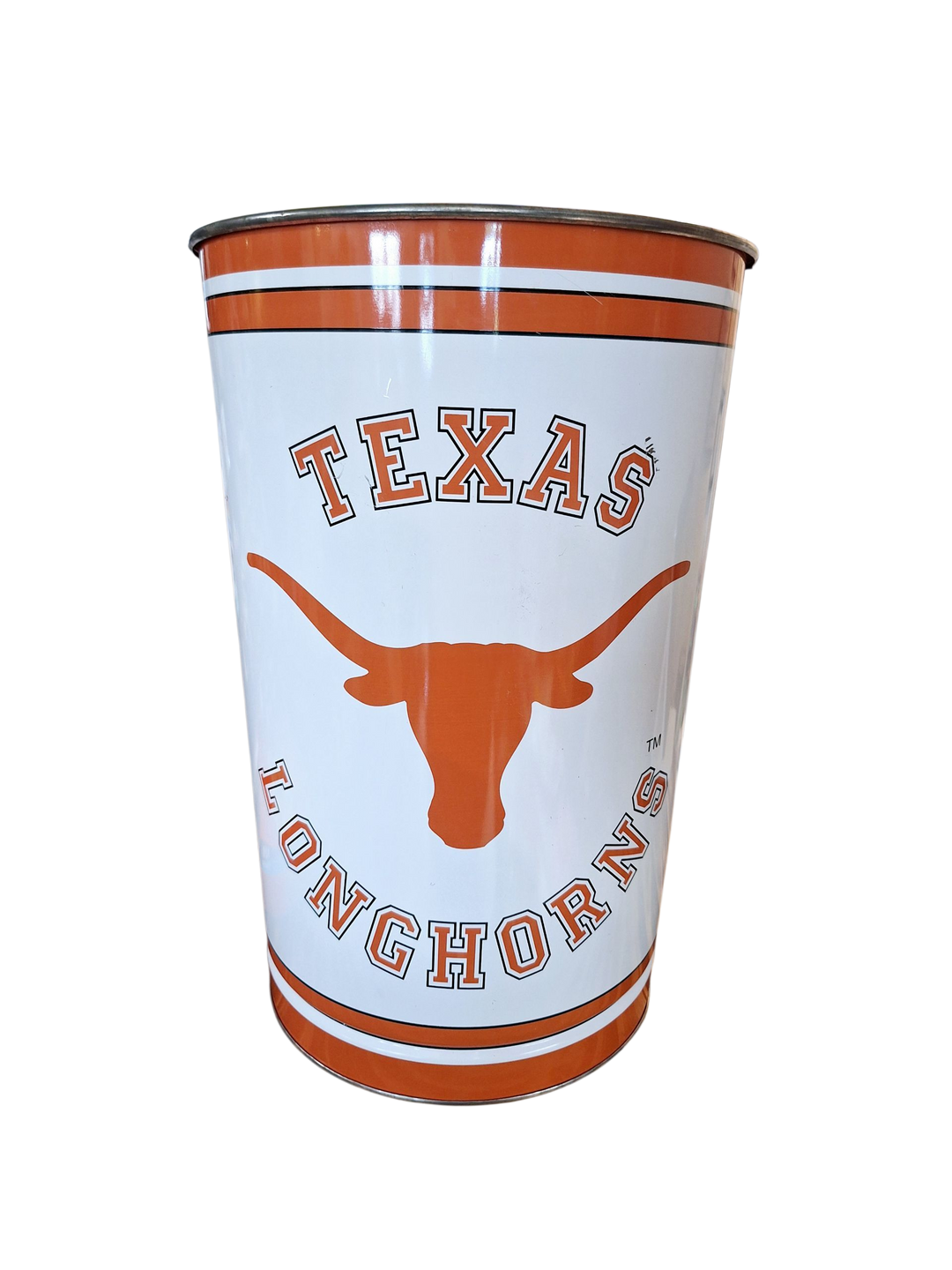 Texas Longhorns Waste Basket, alternate view