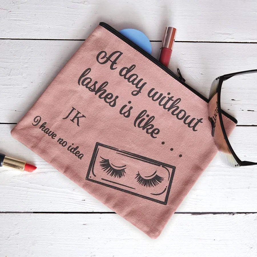 A Day Without Lashes Travel Bag