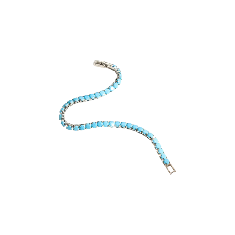 Turquoise crystal bracelet