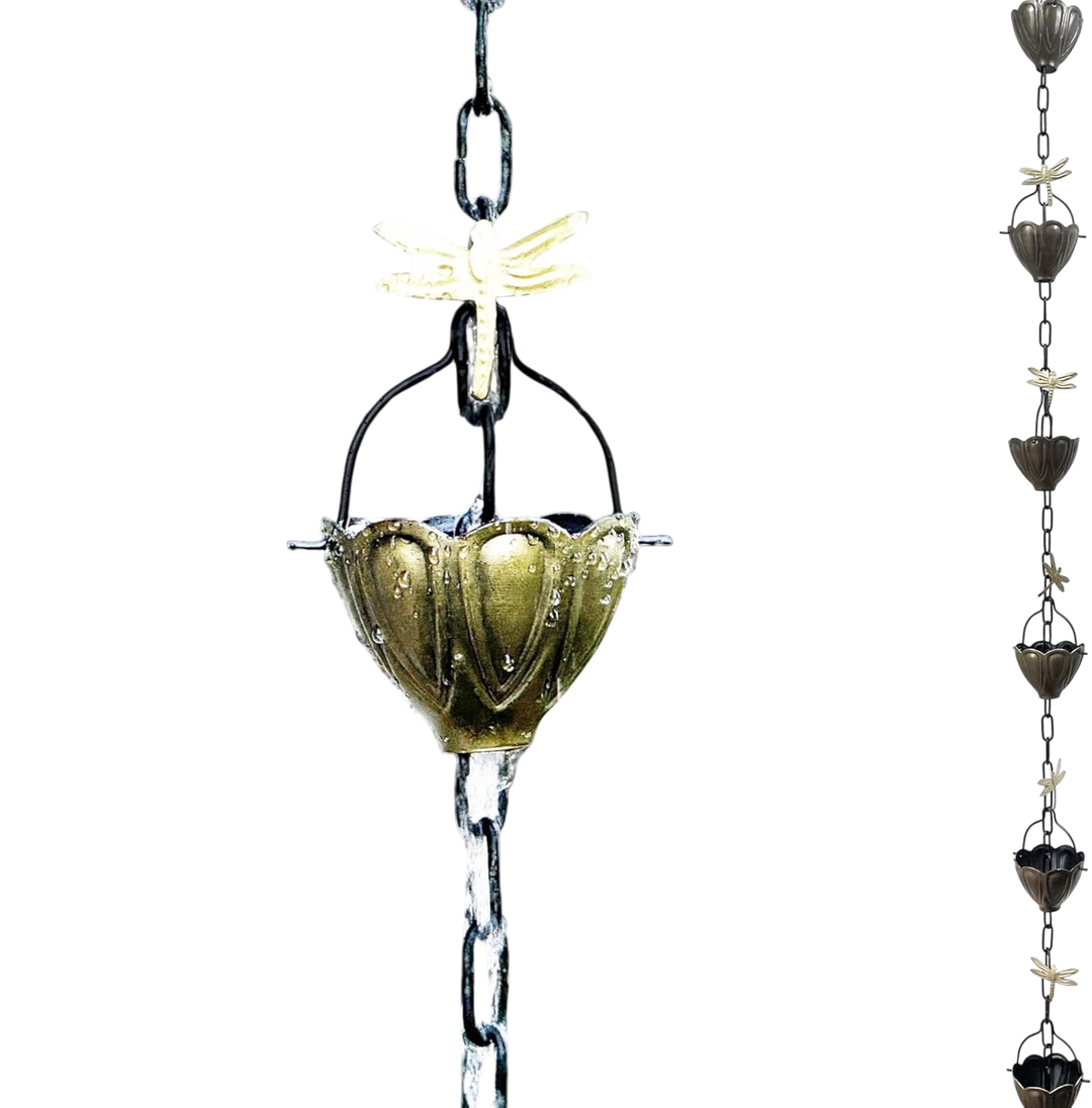 Dragonfly Rain Chain
